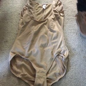 Maiden form nude shareware body suit large nwot